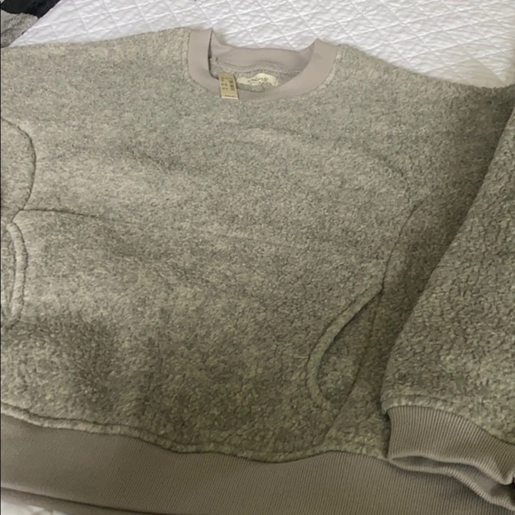 NWT Madewell Large CLUB SWEATSHIRT POLAR - Picture 8 of 8